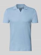 Blend Regular Fit Polo-Shirt mit Strukturmuster Modell 'Heskild' in Je...