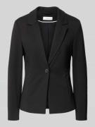 comma Blazer mit Reverskragen in Black, Größe 34