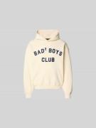 Dsquared2 Regular Fit Hoodie mit Statement-Print in Beige, Größe L