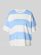 ICHI Relaxed Fit Shirt aus Viskose-Mix Modell 'LULS' in Hellblau, Größ...