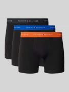 Tommy Hilfiger Boxershorts aus Baumwoll-Mix im 3er-Pack in Orange, Grö...