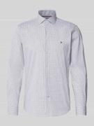 Tommy Hilfiger Tailored Slim Fit Freizeithemd aus Baumwoll-Mix in Blac...