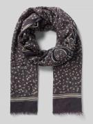 Marc O'Polo Tuch aus Modal-Baumwoll-Mix in Mittelgrau, Größe 1