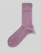 Falke Socken aus Baumwoll-Mix Modell 'Tiago' in Flieder, Größe 39/40