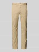 Tommy Hilfiger Slim Fit Chino aus Baumwoll-Mix in Beige, Größe 31/32