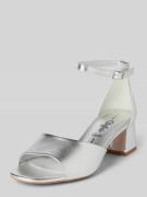 Buffalo Sandalette mit Blockabsatz Modell 'LILLY NEAT' in Silber, Größ...