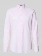 Jake*s Slim Fit Business-Hemd mit Kentkragen und extra langem Arm in H...