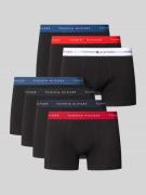 Tommy Hilfiger Trunks aus Baumwoll-Mix im 7er-Pack in Rot, Größe L