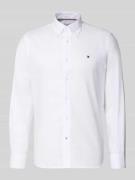 Tommy Hilfiger Regular Fit Freizeithemd aus reiner Baumwolle in Weiss,...