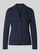 Betty Barclay Slim Fit Blazer aus Viskose-Mix mit Reverskragen in Mari...