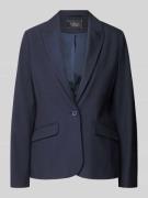 s.Oliver BLACK LABEL Regular Fit Blazer mit Viskose-Anteil in Marine, ...