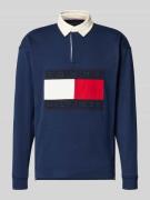 Tommy Hilfiger Regular Fit Sweatshirt aus reiner Baumwolle in Marine, ...