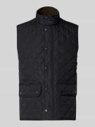 Barbour Regular Fit Steppweste mit Stehkragen in Marine, Größe L