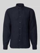 Tiger Of Sweden Regular Fit Leinenhemd mit Kentkragen Modell 'Spenser'...