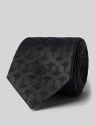 JOOP! Collection Krawatte aus Seide im Allover-Look (8 cm) in Black, G...