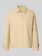 Gant Jacke mit Eingrifftaschen und Ärmelriegeln in Camel, Größe L