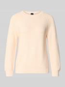 BOSS Regular Fit Strickpullover aus reiner Baumwolle Modell 'FOVILA' i...