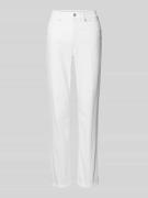 MAC Regular Fit Jeans-Culotte im 5-Pocket-Design in Weiss, Größe 42