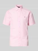 Tommy Hilfiger Regular Fit Freizeithemd aus reiner Baumwolle in Marine...