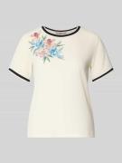 Christian Berg Woman Selection Regular Fit T-Shirt mit floralem Design...