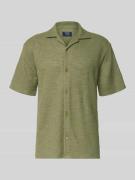 MCNEAL Regular Fit Freizeithemd mit Strukturmuster in Lind, Größe L