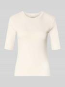 Christian Berg Woman Slim Fit T-Shirt im Halbarm-Design in Ecru, Größe...