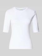 Christian Berg Woman Slim Fit T-Shirt im Halbarm-Design in Weiss, Größ...