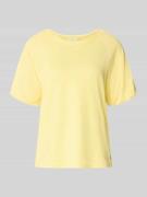 Fynch-Hatton Regular Fit T-Shirt mit Viskose-Anteil Modell 'Ruffel' in...