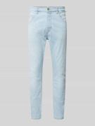 GABBA Slim Fit Jeans im 5-Pocket-Design Modell 'Alex' in Hellblau, Grö...