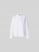 Closed Hemdbluse mit verdeckter Knopfleiste in Weiss, Größe XL