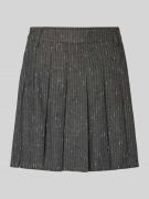 Copenhagen Muse Faltenrock mit Woll-Anteil Modell 'TRINA' in Mittelgra...