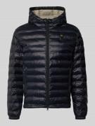 Blauer Usa Steppjacke mit Zweiwege-Reißverschluss Modell 'Charles' in ...