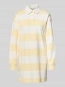 Calvin Klein Jeans Regular Fit Minikleid mit Polokragen Modell 'Varsit...