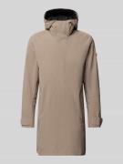 Didriksons Parka mit Ärmelriegeln Modell 'GEORGE' in Stein, Größe L