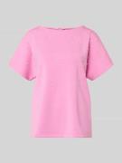 Christian Berg Woman T-Shirt mit Rundhalsausschnitt und Perlen in Rosa...