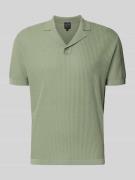 ARMANI EXCHANGE Regular Fit Poloshirt mit Reverskragen und V-Ausschnit...