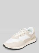 HOFF Sneaker aus Leder-Mix Modell 'City' in Hellgrau, Größe 40