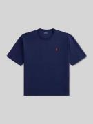 Polo Ralph Lauren Regular Fit T-Shirt aus reiner Baumwolle in Marine, ...
