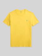Polo Ralph Lauren Regular Fit T-Shirt aus reiner Baumwolle in GELB, Gr...