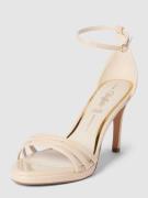 Buffalo Sandaletten mit schmalen Riemen Modell 'MELISSA' in Silber, Gr...