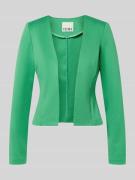 ICHI Slim Fit Blazer in offener Passform Modell 'KATE' in Gruen, Größe...