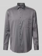 ETERNA Comfort Fit Business-Hemd mit Brusttasche in Jeansblau, Größe 4...