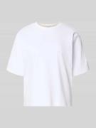 JAKE*S STUDIO WOMAN T-Shirt in halbärmligem Design in Weiss, Größe L