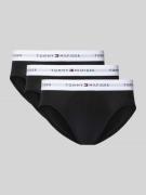 Tommy Hilfiger Slip aus Baumwoll-Mix im 3er-Pack in Black, Größe L