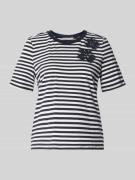 Christian Berg Woman Selection T-Shirt aus Baumwoll-Mix in Marine, Grö...