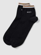 BOSS Socken mit Label-Print im 2er-Pack in Black, Größe 39-42