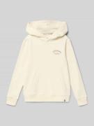 Jack & Jones Hoodie mit Känguru-Tasche in Ecru, Größe 152