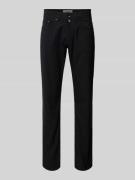 Pierre Cardin Tapered Fit Hose im 5-Pocket-Design Modell 'LYON' in Bla...