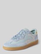 HOFF Sneaker aus Leder-Textil-Mix Modell 'PARK' in Hellblau, Größe 36