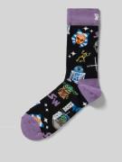 Happy Socks Socken aus Baumwoll-Mix Modell 'TEAM MANDO' in Black, Größ...